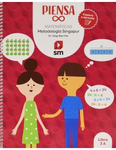 MATEMATICAS 3ºPRIMARIA LIBRO PIENSA INFINITO PROYECTO SINGAPUR